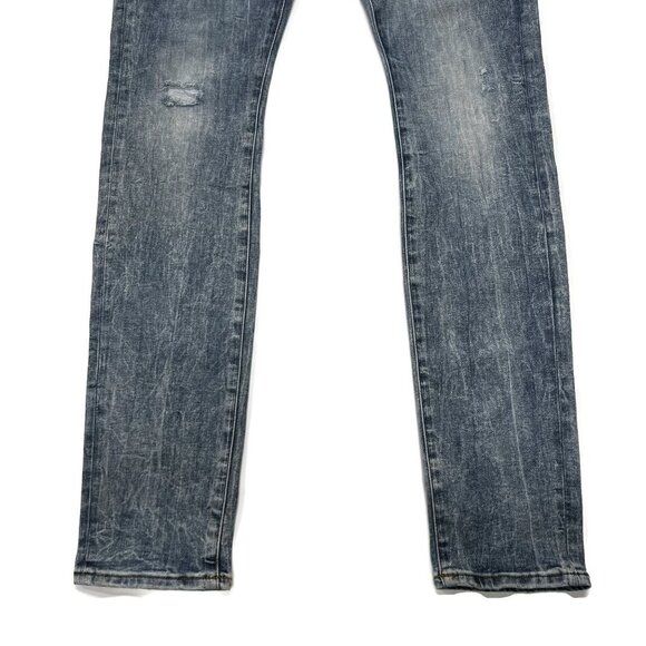 G Star Raw 3301 Deconstructed Super Slim Blue Stretch Jeans Mens 32 x 34 - Picture 3 of 10